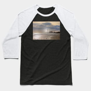 Artistic Northumbrian beach Baseball T-Shirt